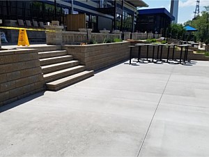 Creekstone Steps & Water Erosion