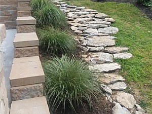 Creekstone Steps & Water Erosion