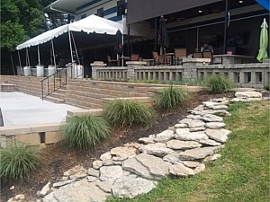 Creekstone Steps & Water Erosion