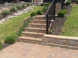 Creekstone Steps & Water Erosion