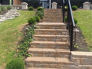 Creekstone Steps & Water Erosion