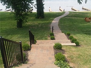 Creekstone Steps & Water Erosion