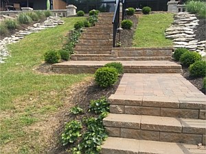 Creekstone Steps & Water Erosion