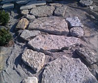 Creekstone Steps & Water Erosion