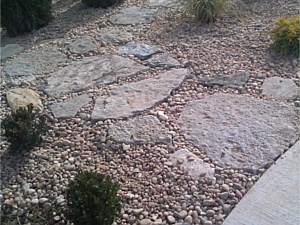 Creekstone Steps & Water Erosion