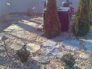 Creekstone Steps & Water Erosion