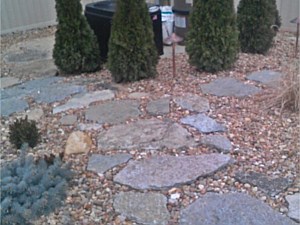 Creekstone Steps & Water Erosion