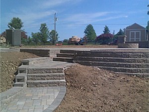 Creekstone Steps & Water Erosion